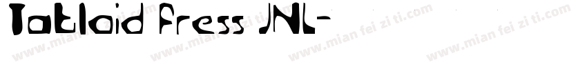 Tabloid Press JNL字体转换